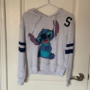 stitch varsity style hoodie